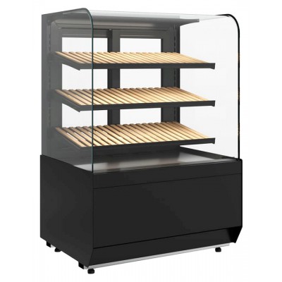 Витрина хлебная Carboma Radius KR70 N 0,9-1 Light Bread (Bronze 9005/0109)
