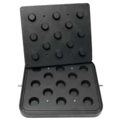 Форма для тарталетницы Kocateq DHTartmatic Plate 35 (cupcake, верхний Ø 50 мм, нижний Ø 35 мм, 13 шт.)