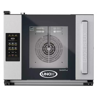 Печь конвекционная UNOX XEFR-04HS-EMRV без сливного отверстия