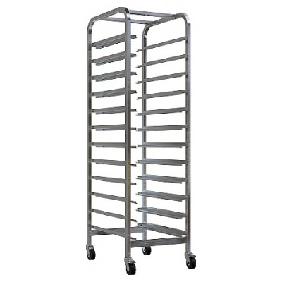 Тележка-шпилька для гастроемкостей Restoinox ТШРП-12У 600х400 и GN1/1 (530х325)