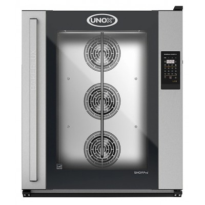 Печь конвекционная UNOX XEFR-10EU-ELLV петли справа без сливного отверстия