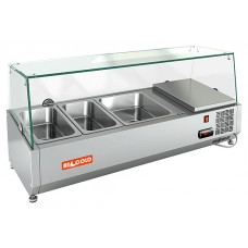 Витрина холодильная HICOLD VRTG 1000 к PZE3 (1/3)