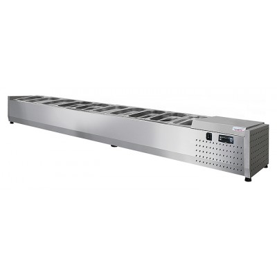 Витрина холодильная Finist ToppingBox НХВо-10 открытая
