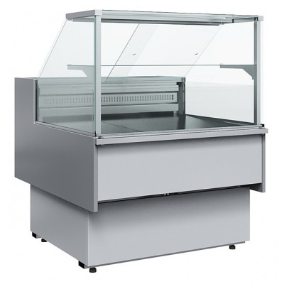 Витрина холодильная Carboma Bavaria 2 GC110 SM 1,25-1 0011-9006 (статика, с боковинами)