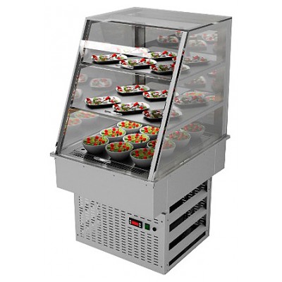 Витрина встраиваемая Gastrolux ВCВ-087/S+