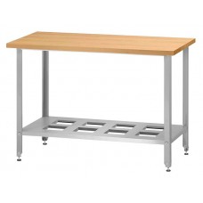 Стол кондитерский Mecon Norma Inox СПРн 1200х600х860 мм, полка-решетка