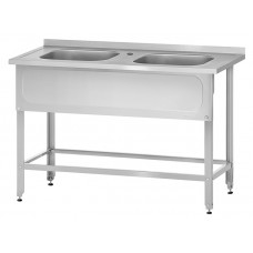 Ванна моечная Mecon Norma Zn ВМЦн 1200х600х860 мм (м/о 500х400х250 мм)
