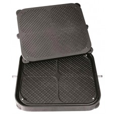 Форма для тарталетницы Kocateq DHTartmatic Plate 20 (4 вафли, 315х365)