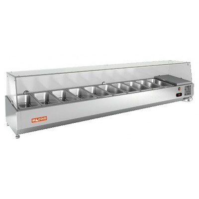 Витрина холодильная HICOLD VRX 2000 (1/4)