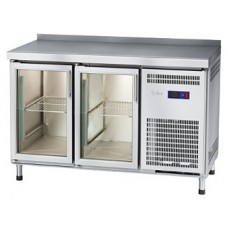 Стол холодильный Abat СХС-60-01 (дверь-стекло, дверь-стекло, борт)