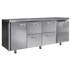 Стол холодильный Finist СХС-600-1/4 (боковой холодильный агрегат)
