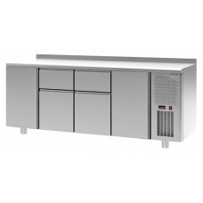 Стол холодильный POLAIR TM4-0110-G с бортом