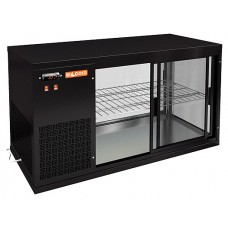 Витрина холодильная HICOLD VRL 900 L Black