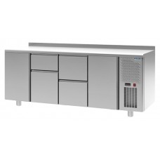 Стол холодильный POLAIR TM4-0120-G с бортом