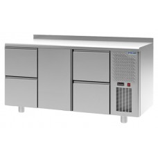 Стол холодильный POLAIR TM3-202-G с бортом