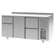 Стол холодильный POLAIR TM3-102-G с бортом