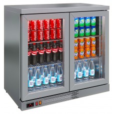 Шкаф холодильный барный POLAIR TD102-Grande серый
