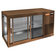 Витрина холодильная HICOLD VRL 1300 R Bronze