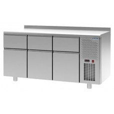 Стол холодильный POLAIR TM3-111-G с бортом
