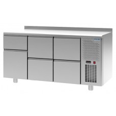 Стол холодильный POLAIR TM3-122-G с бортом