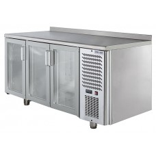 Стол холодильный POLAIR TD3GN-G с бортом