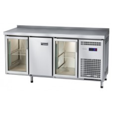 Стол холодильный Abat СХС-60-02 (1 дверь-стекло, 1 дверь, 1 дверь-стекло, борт)