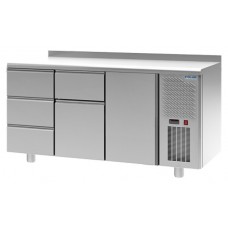 Стол холодильный POLAIR TM3GN-310-G с бортом
