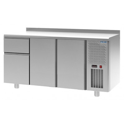 Стол холодильный POLAIR TM3GN-100-G с бортом