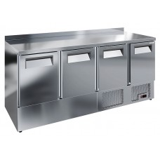 Стол холодильный POLAIR TMi4-GC с бортом