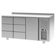 Стол холодильный POLAIR TM3GN-330-G с бортом