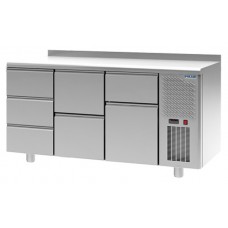 Стол холодильный POLAIR TM3-321-G с бортом