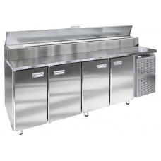 Стол холодильный для пиццы Finist СХСпц-700-4 (боковой холодильный агрегат)