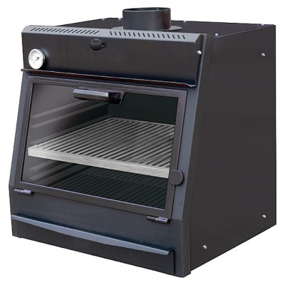 Печь на древесном топливе Vortmax CHO 30 LUX черная