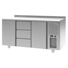 Стол холодильный POLAIR TM3-030-G с бортом