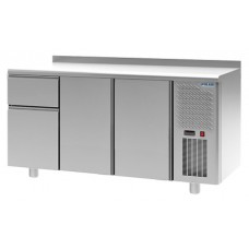 Стол холодильный POLAIR TM3-100-G с бортом