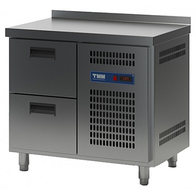 Стол холодильный ТММ СХСБ-2/2Я (945x600x870)