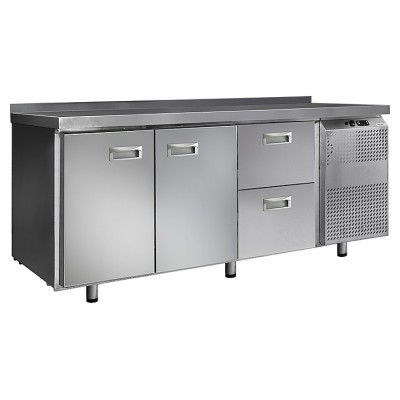 Стол холодильный Finist СХС-600-2/2 (боковой холодильный агрегат)