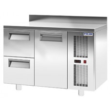 Стол холодильный POLAIR TM2-20-GC с бортом