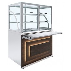 Прилавок холодильный Luxstahl ПХК (С)-1200 Premium Pafos