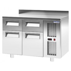 Стол холодильный POLAIR TM2-11-GC с бортом