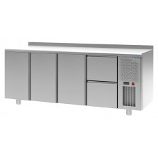Стол холодильный POLAIR TM4-0002-G с бортом