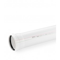 Труба для внутренней канализации REHAU RAUPIANO PLUS - D40x1.8 мм, длина 1000 мм (цвет белый)