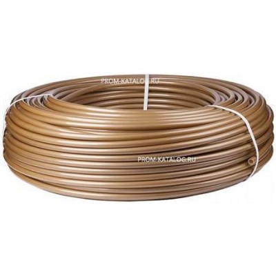Труба из сшитого полиэтилена BERGERR GOLD - 16x2.0 (PE-Xa/EVOH, PN6, 95°C, бухта 100м цвет золотой)