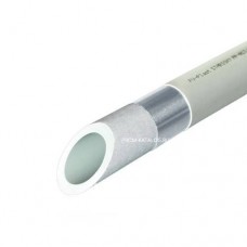 Труба полипропиленовая FV-Plast STABIOXY - 75 x 8,4 (PP-RCT/Al/P-RCT, PN10, штанга 4м, цвет серый)