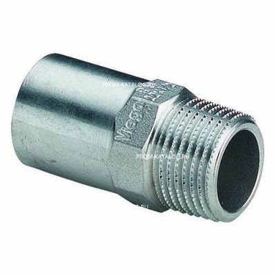 Муфта Viega Sanpress Inox 2311.1 - 15 x 1/2" (нержавеющая сталь)