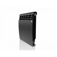 Биметаллический радиатор Royal Thermo Biliner 500 VD 6 секц. Noir Sable