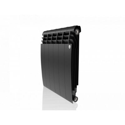 Биметаллический радиатор Royal Thermo Biliner 500 VD 6 секц. Noir Sable