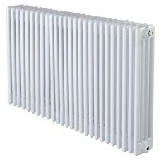 Стальной трубчатый радиатор 4-колончатый Zehnder Charleston 4100/12/1270/RAL 9016