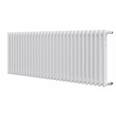 Стальной трубчатый радиатор 3-колончатый Zehnder Charleston 3057/30/1270/RAL 9016
