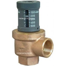 Клапан перепускной Oventrop - Ду20 (PN10, 120°C, настройка 50-500 мбар, бронза/латунь)